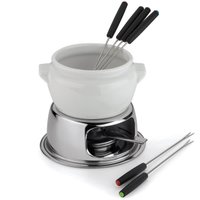 Jogo para Fondue Provence 11 Peças Aparelho de Fondue Porcelana Forma 801977 Branco