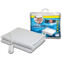 Lençol Térmico Solteiro Elétrico 220 Volts Inmetro 3 Níveis de Temperatura 7898953462012 Branco