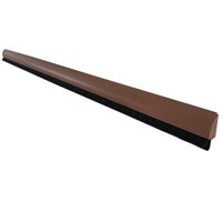 Veda Fresta De Porta 100cm Ajustável Protetor Insetos Liso 7898966306341 Marrom Claro