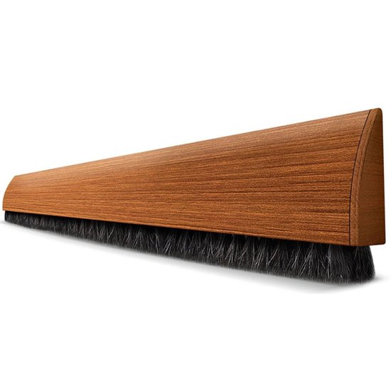 Veda Frestas Rodo De Porta Inseto 90cm Ajustável Feltro Pvc 7898954594231 Marrom Claro