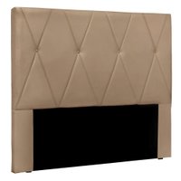 Cabeceira King 1,95m Ávila Suede Bege - Pallazio