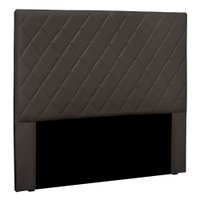 Cabeceira Casal 1,40m Córdoba Suede Cinza - Pallazio