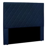 Cabeceira Queen 1,60m Córdoba Suede Azul Marinho - Pallazio