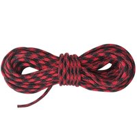 Paracord 550 Libras 4mm Corda De Sobrevivência Tática Militar 10 Metros 366Kgf Imperial ATC55021VMEPT Vermelho