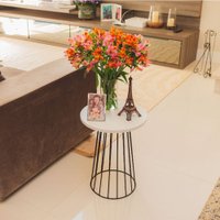 Mesa de Centro Guilherme MC500 Tampo em MDP Vinci Móveis