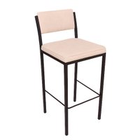 Banqueta Onix BQ16 Estrutura de Aço Carbono Vinci Móveis