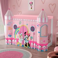 Mini Cama Pura Magia Montessori com Led e Dossel