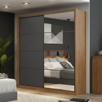 Guarda Roupa Casal Belga Com Duas Portas e Um Espelho