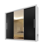 Guarda Roupa Panamá 3 Portas Espelho Central Sallêto