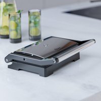 Mini Grill Elétrico Oster 2 em 1 Inox