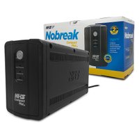 Nobreak 1400VA NHS Compact Plus 4 Senoidal, Entrada Bivolt, S/120V, Bat. 2x 9Ah/12V - 91.B0.A01403