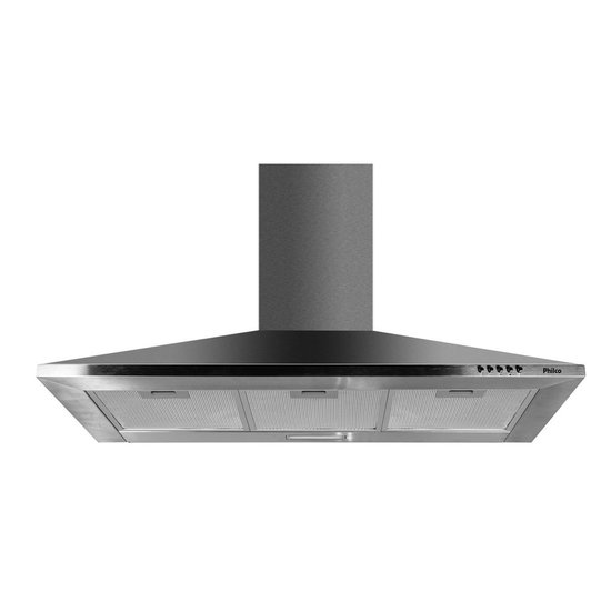 Coifa Pirâmide PCO92I Inox Depurador e Exaustor Philco 220V