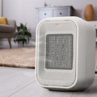 Aquecedor de Ar Elétrico 3 em 1 Portátil 1500W Branco 127v Multi - ED014