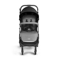 Carrinho de Bebê Compacto 0-15 Kg Oppa Preto e Cinza Litet - BB465