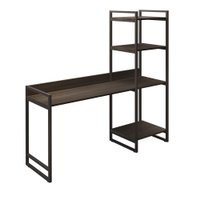 Escrivaninha Industrial Torre MD160 Mais Decor Mocaccino/Café