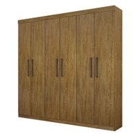 Guarda Roupa 6 Portas Ubatuba Valverde Freijó