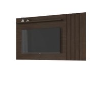 Painel para TV Até 72 Polegadas Atraente 1 Prateleira Jcm Café