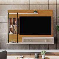 Painel Autêntico Para TV até 60 Polegadas JCM Moveis Cinamomo/Off