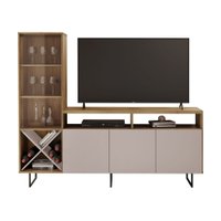 Rack Luz Para TV até 56 Polegadas JCM Móveis Noronha/Off