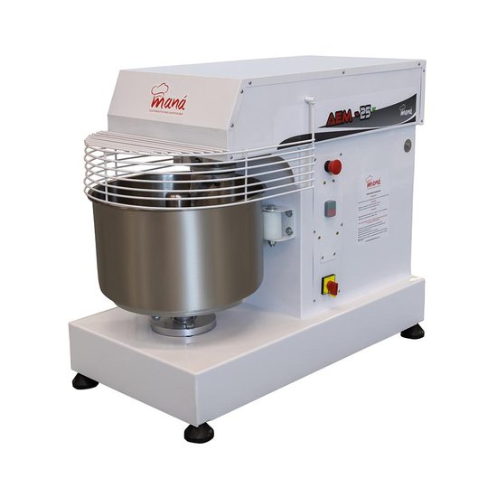 Amassadeira Espiral 25kg 3CV Monofásica AEM-25 Maná