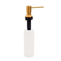 Dosador de Sabão em Aço Inox Gold com Recipiente Plástico 500 ml com revestimento PVD Tramontina