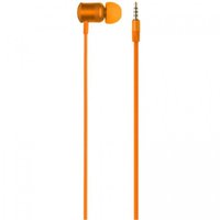 Earphone Hands Free Stereo Áudio Wired Pulse PH190 Laranja
