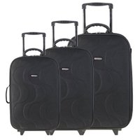 Conjunto Malas Copacabana (P + M + G) Preto