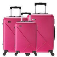 Conjunto Malas Rígidas Boreal (P + M + G) Magenta