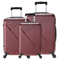 Conjunto Malas Rígidas Boreal (P + M + G) Marsala