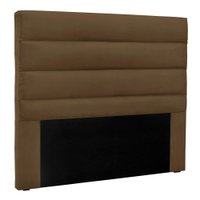 Cabeceira King 1,95m Las Palmas Suede Caramelo - Pallazio