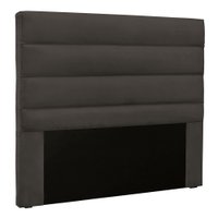 Cabeceira King 1,95m Las Palmas Suede Cinza - Pallazio