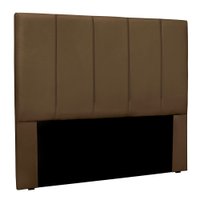 Cabeceira Solteiro 0,90m Sevilha Suede Caramelo - Pallazio