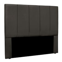 Cabeceira Casal 1,40m Sevilha Suede Cinza - Pallazio