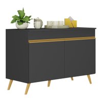 Balcão Cozinha Gabinete Pia 120cm 2 Portas Veneza Multimóveis V3738