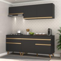 Armário de Cozinha Compacta 190cm Veneza Multimóveis V3705