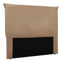 Cabeceira Casal 1,40m Barcelona Suede Bege - Pallazio