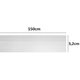 Veda Porta Adesivo 150cm Ajustável Slim Comfort Door Branco