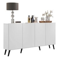 Aparador Buffet 4 Portas Retrô Veneza Multimóveis V3556