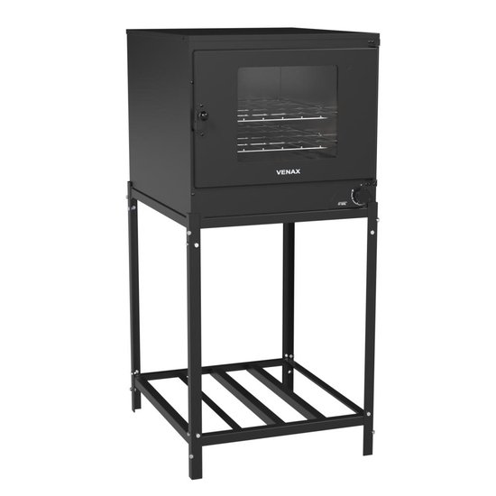 Forno A Gas Industrial 109L Venax Com Base