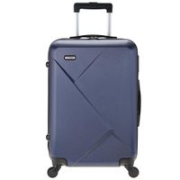 Mala Azul Tamanho M Rígida de Viagem Média Tonin Linha Boreal
