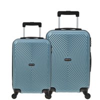 Conjunto Malas AZUL METAL Rígidas Orion (P + M)