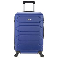 Mala G Azul Cobalto Rígida Grande Linha Samba