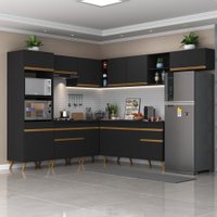 Armário de Cozinha Completa de Canto Veneza Multimóveis V2048