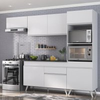 Armário de Cozinha Compacta 252cm Veneza Multimóveis V3690