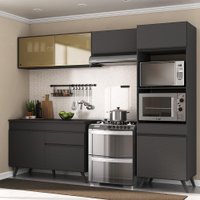 Armário de Cozinha Compacta 252cm Veneza Multimóveis V3692