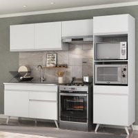 Armário de Cozinha Compacta 252cm Veneza Multimóveis V3693