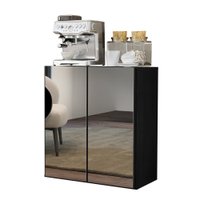 Aparador Buffet 2 Portas com Espelho Vegas Multimóveis V3611