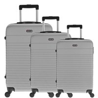 Conjunto Malas Prata (P + M + G) Rígidas Gaia