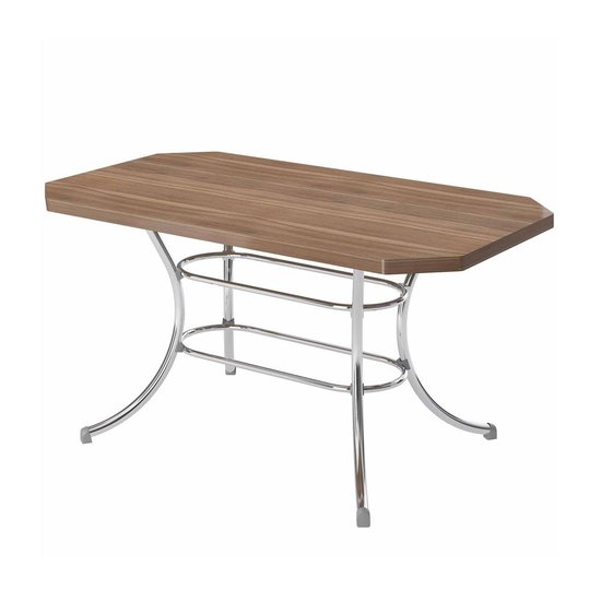 Mesa Nogueira com Tampo 1.50m NogueiraCarraro Cadiz/Madeirado