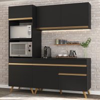Armário de Cozinha Compacta 182cm Veneza Multimóveis V3694
